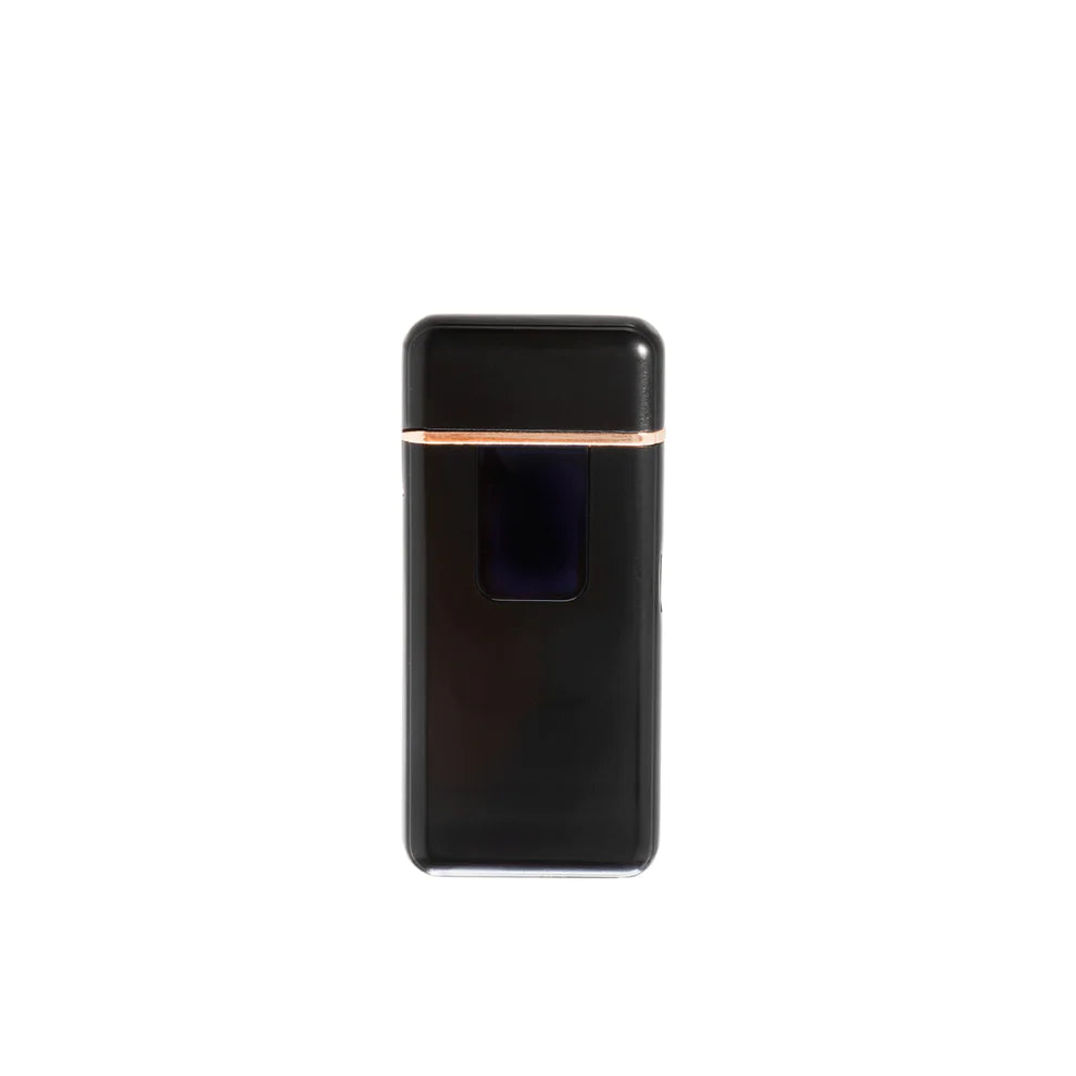 FLAMELESS SLIM FLIP TOP LIGHTER MATTE BLACK