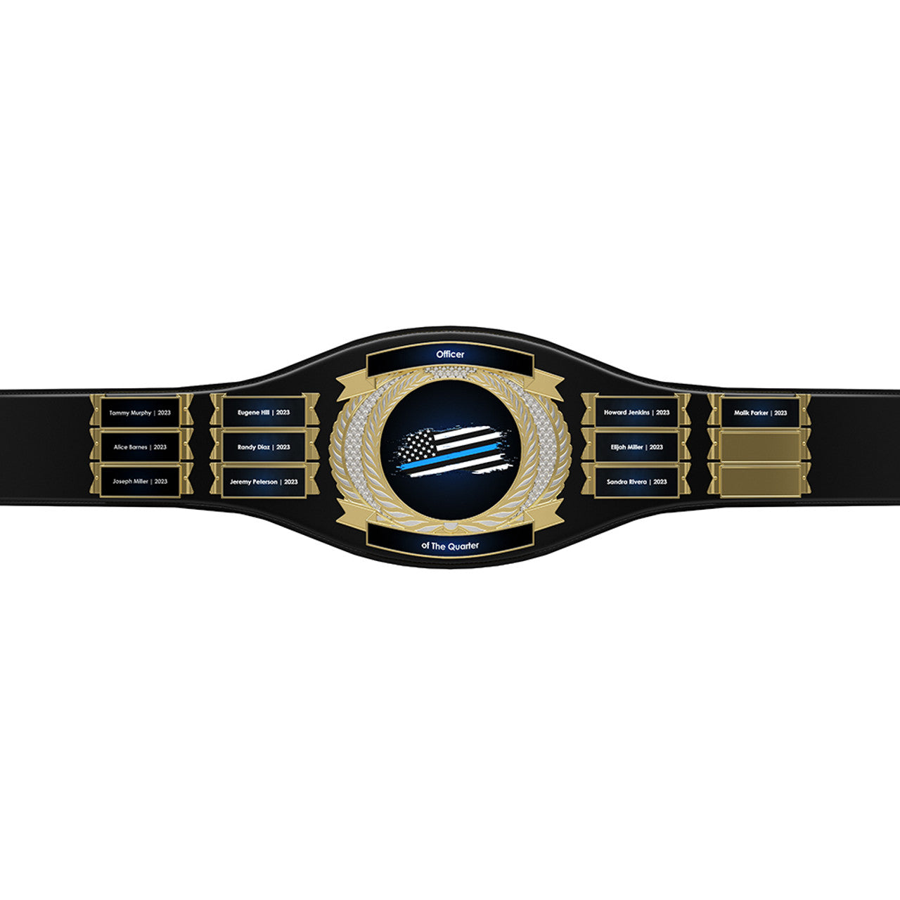 Perpetual Champion Belt w. Perpetual Plates