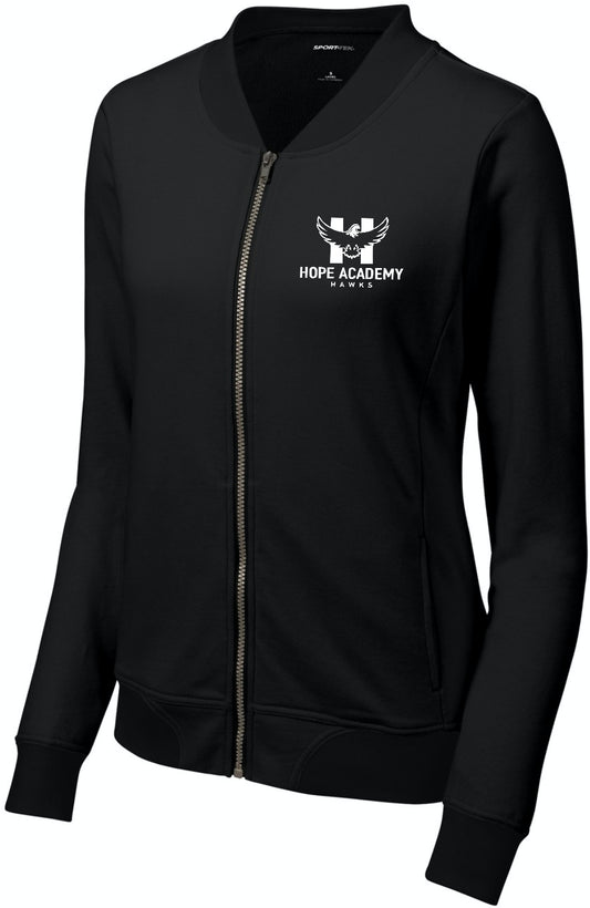 Hope Academy Ladies Lightweight French Terry Bomber