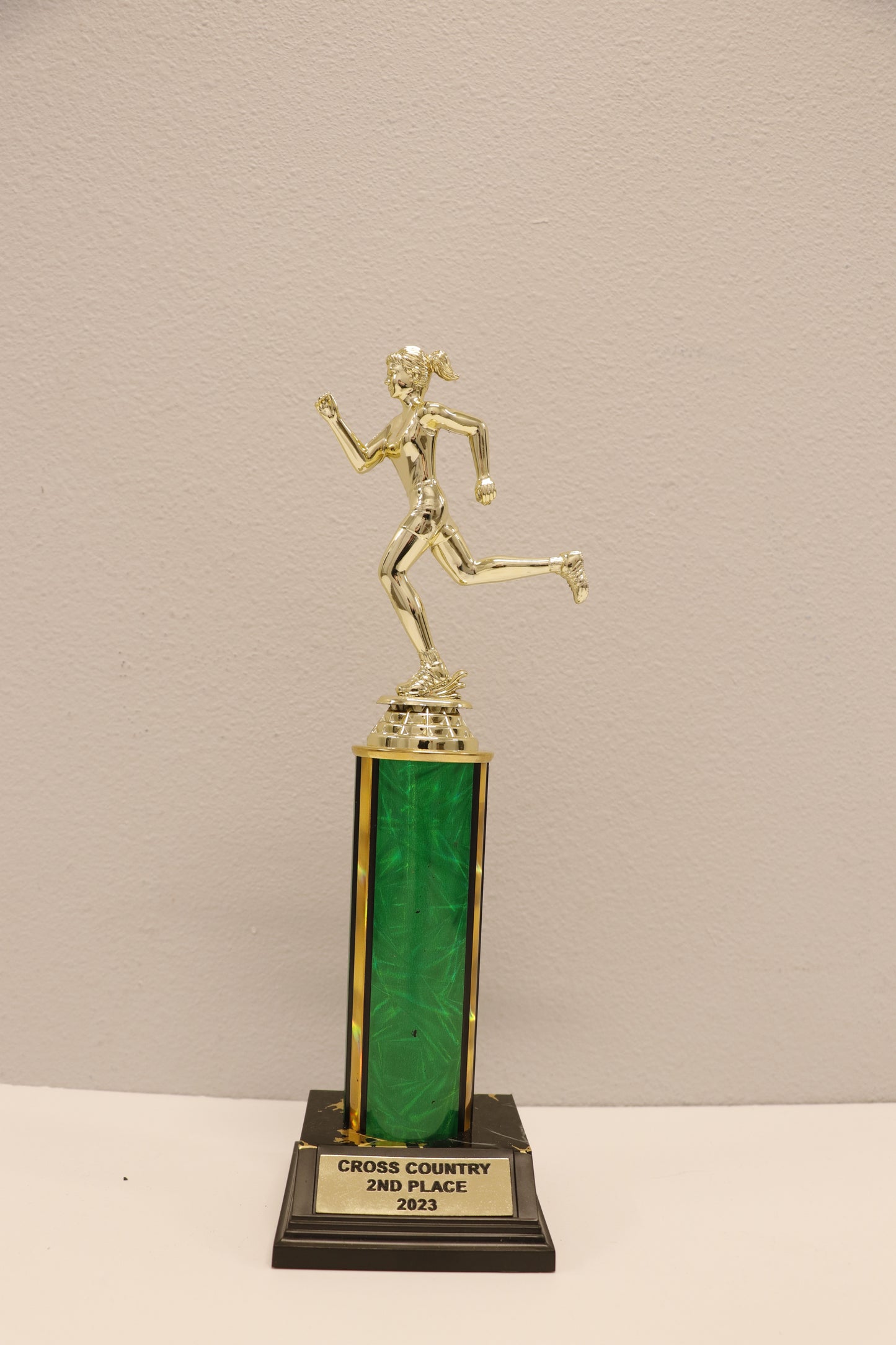 Single Round Column Trophy