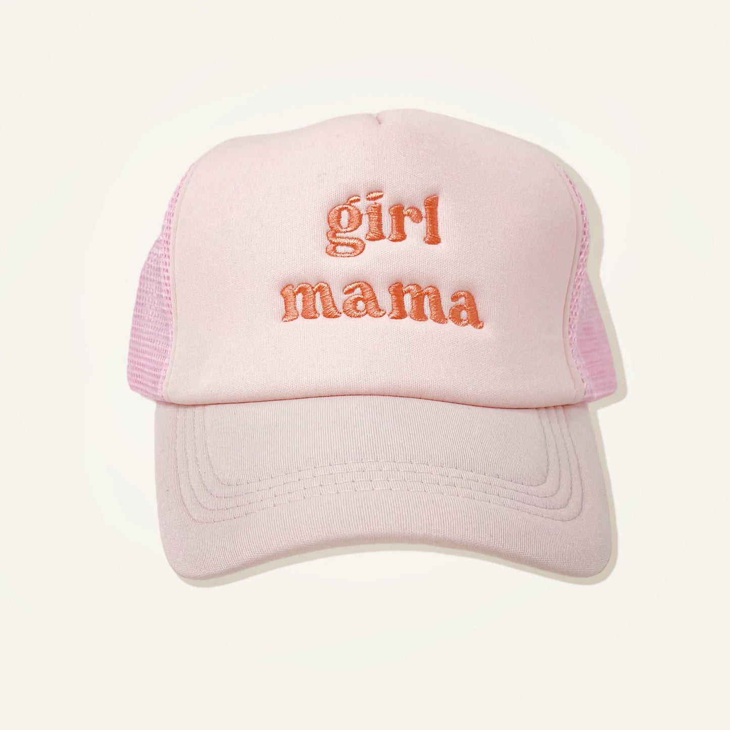 Embroidered Trucker Hat - Girl Mama