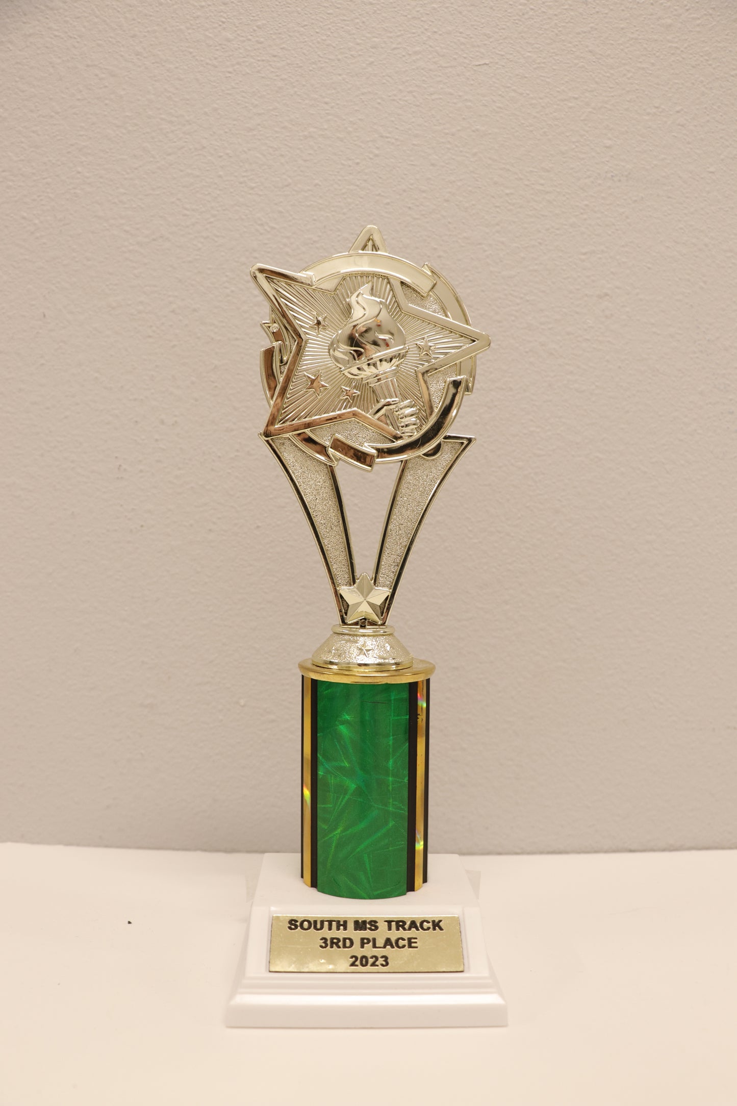 Single Round Column Trophy