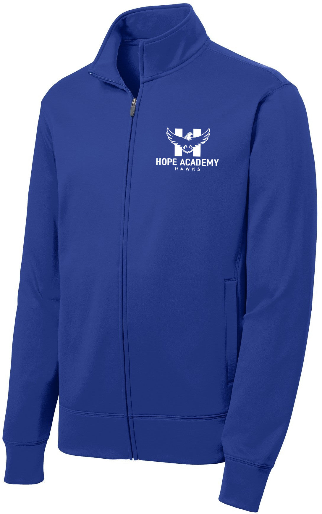 Hope Academy Youth Drifit Fleece Zip Up