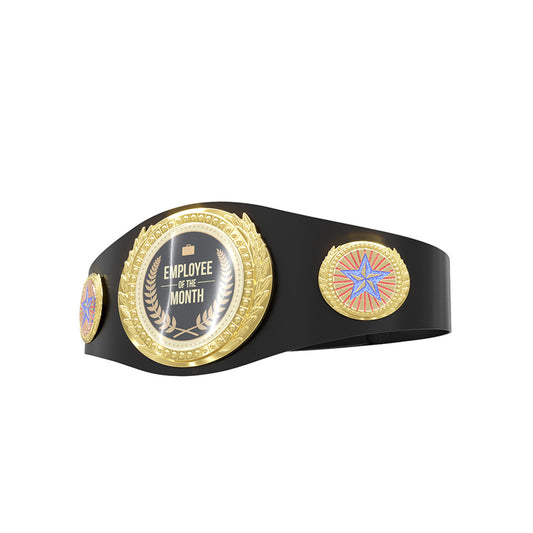 Express Lightweight Championship Belt w. Center & Side Plates
