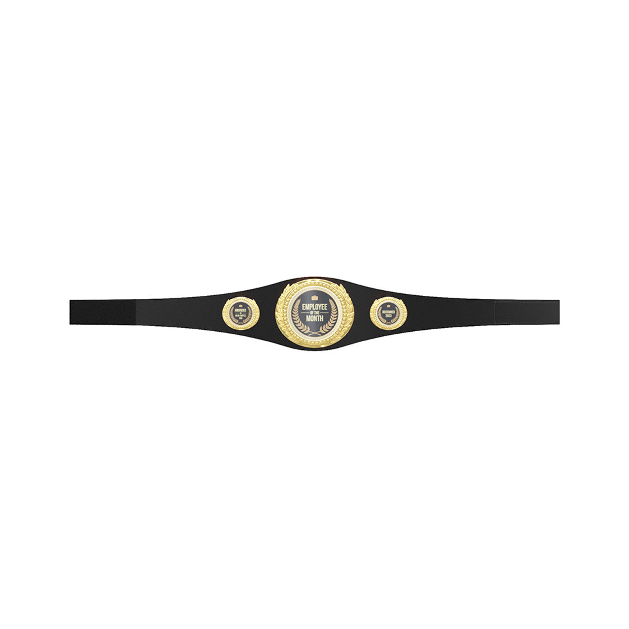 Express Lightweight Championship Belt w. Center & Side Plates