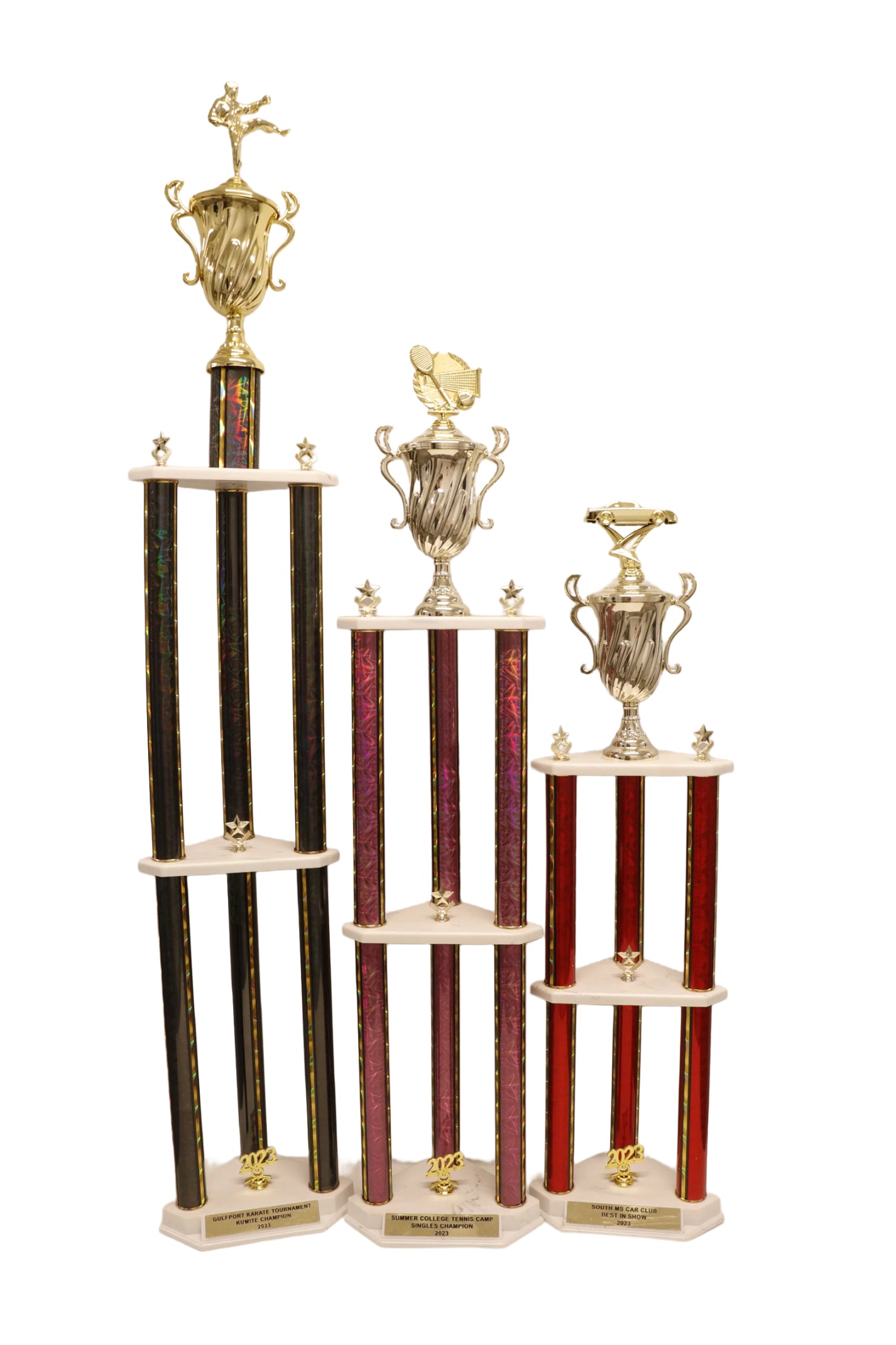 3 Post Trophy - 2 Tier