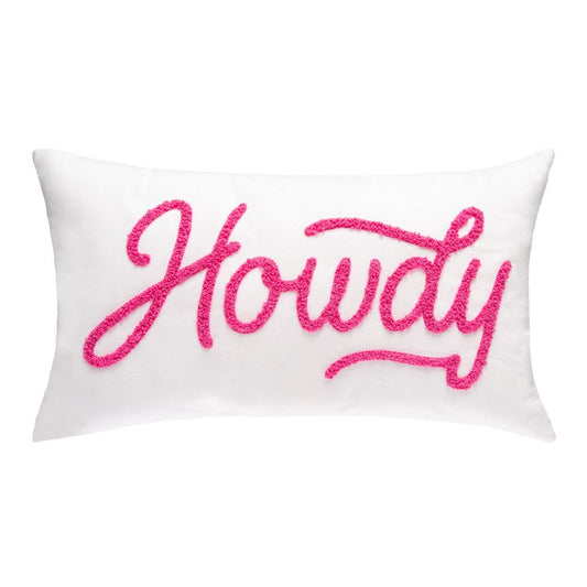 Howdy Towel Loop Lumbar Pillow